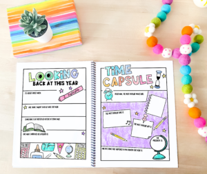 End of the Year Memory Book by The Pinspired Teacher