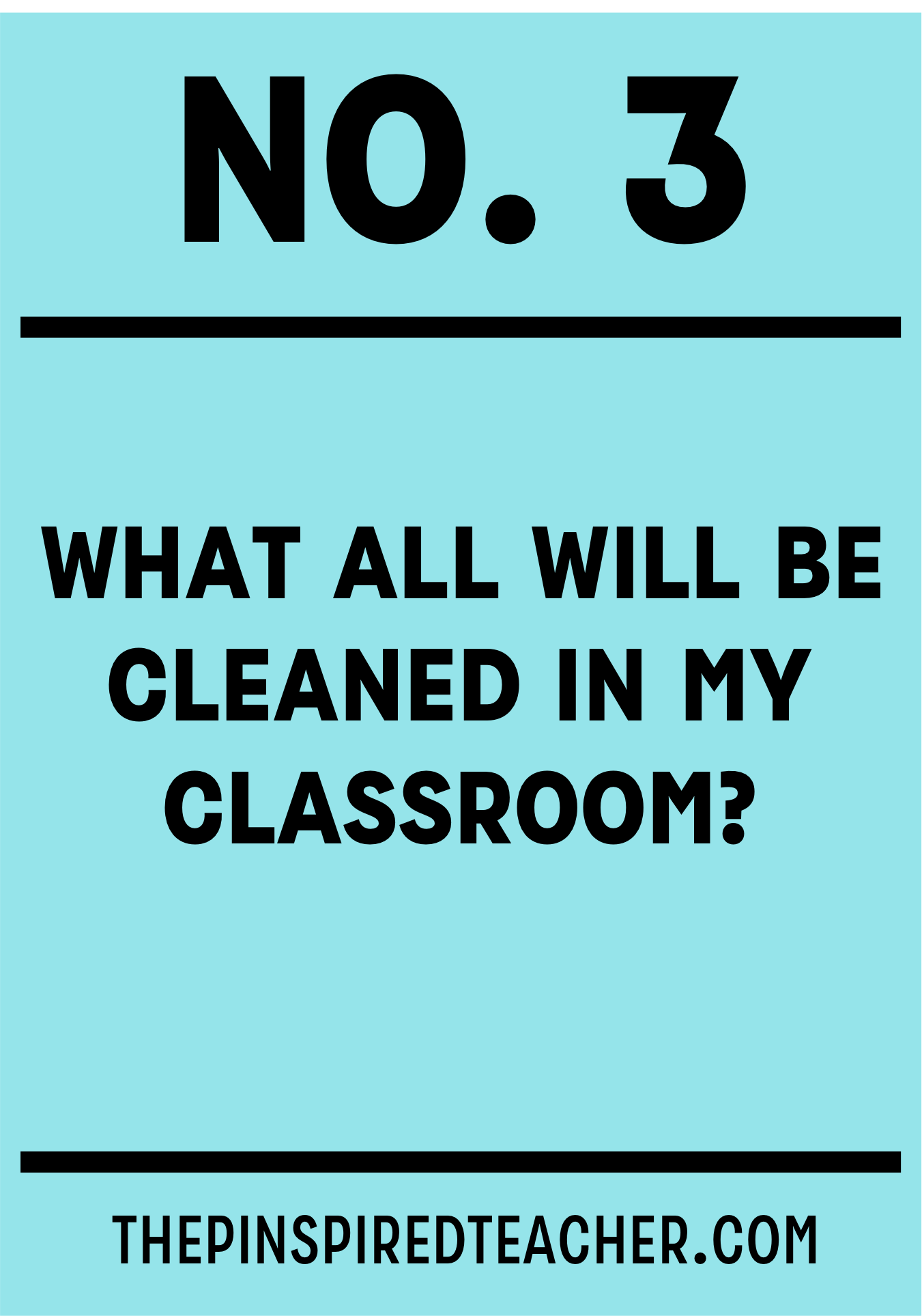 Questions Every Teacher Should Ask Their Custodians Before They Leave for Summer Break - Summer Pack Up Tips by The Pinspired Teacher