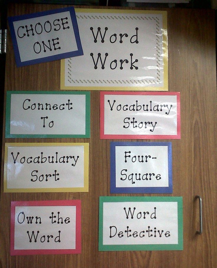 I’m Pinspired: Word Work Organization for Upper Elementary Kiddos