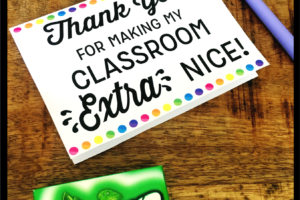 Teacher gift ideas for their custodian to show their appreciation! FREE download! by The Pinspired Teacher