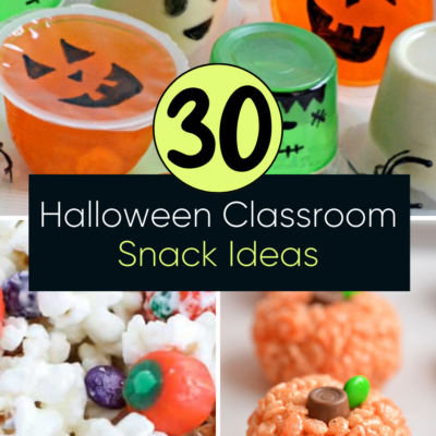 30 Halloween Classroom Snack Ideas: Easy Halloween Treats and Healthy Snacks for Your Classroom Party