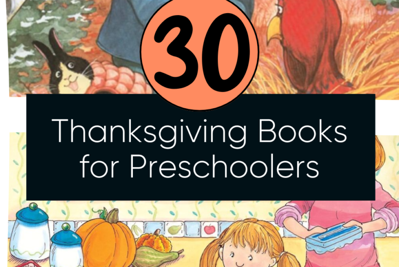 Best Thanksgiving Books for Preschoolers by The Pinspired Teacher